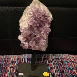 Amethyst Cluster on Stand 1.4 lb